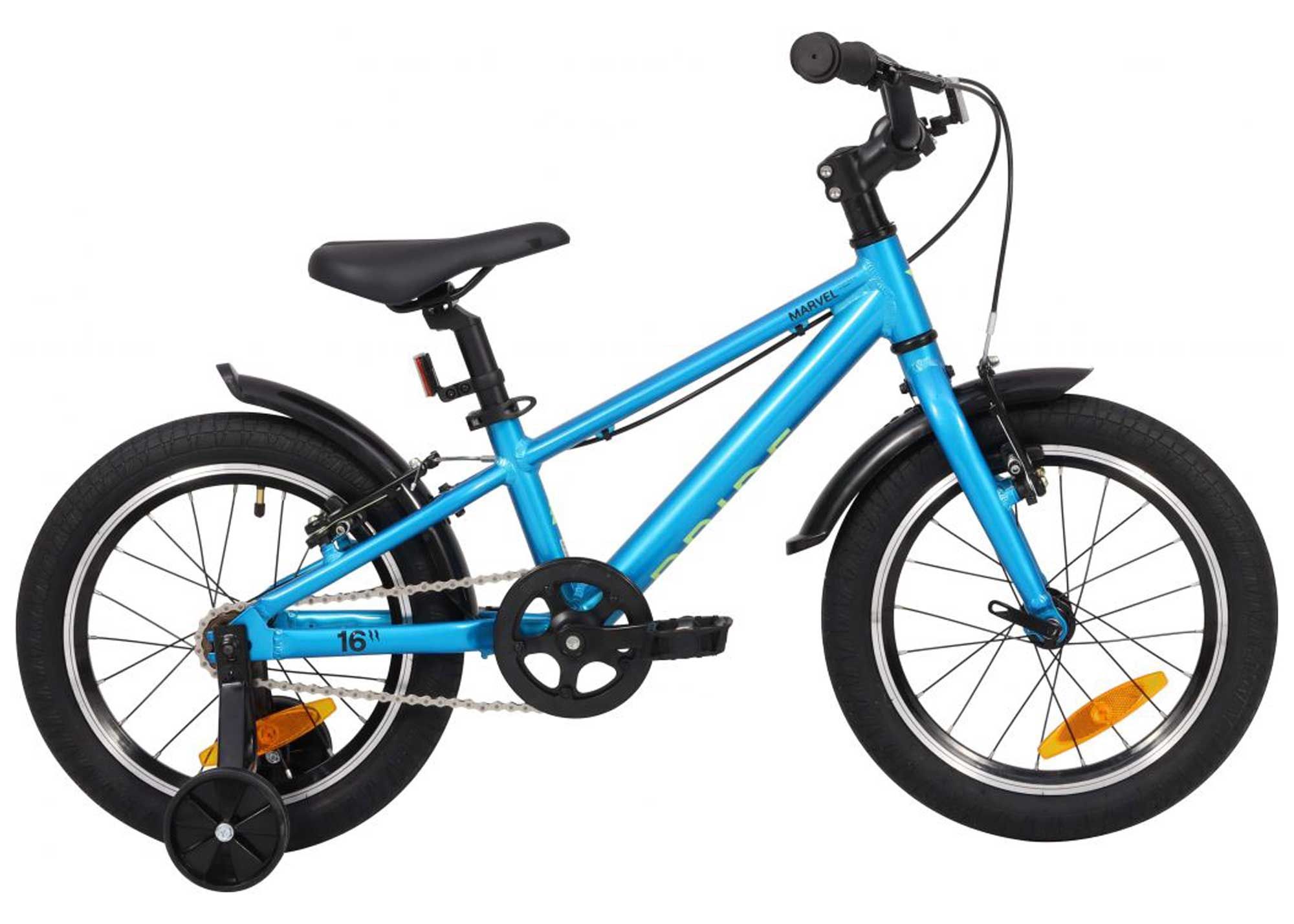 Велосипед 16" Pride MARVEL 16 2025 блакитний
