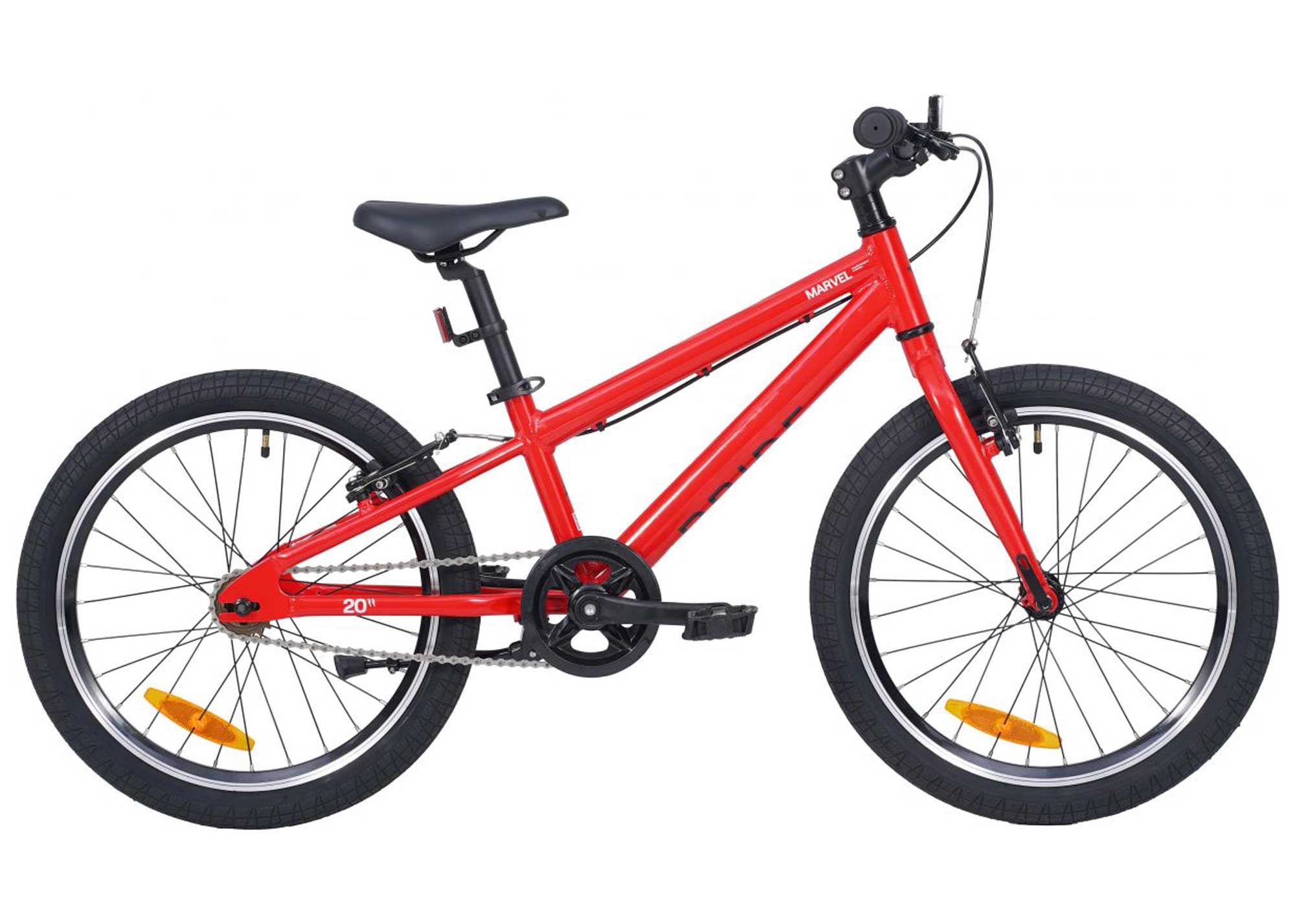 Велосипед 20" Pride MARVEL 2.1 2025 червоний