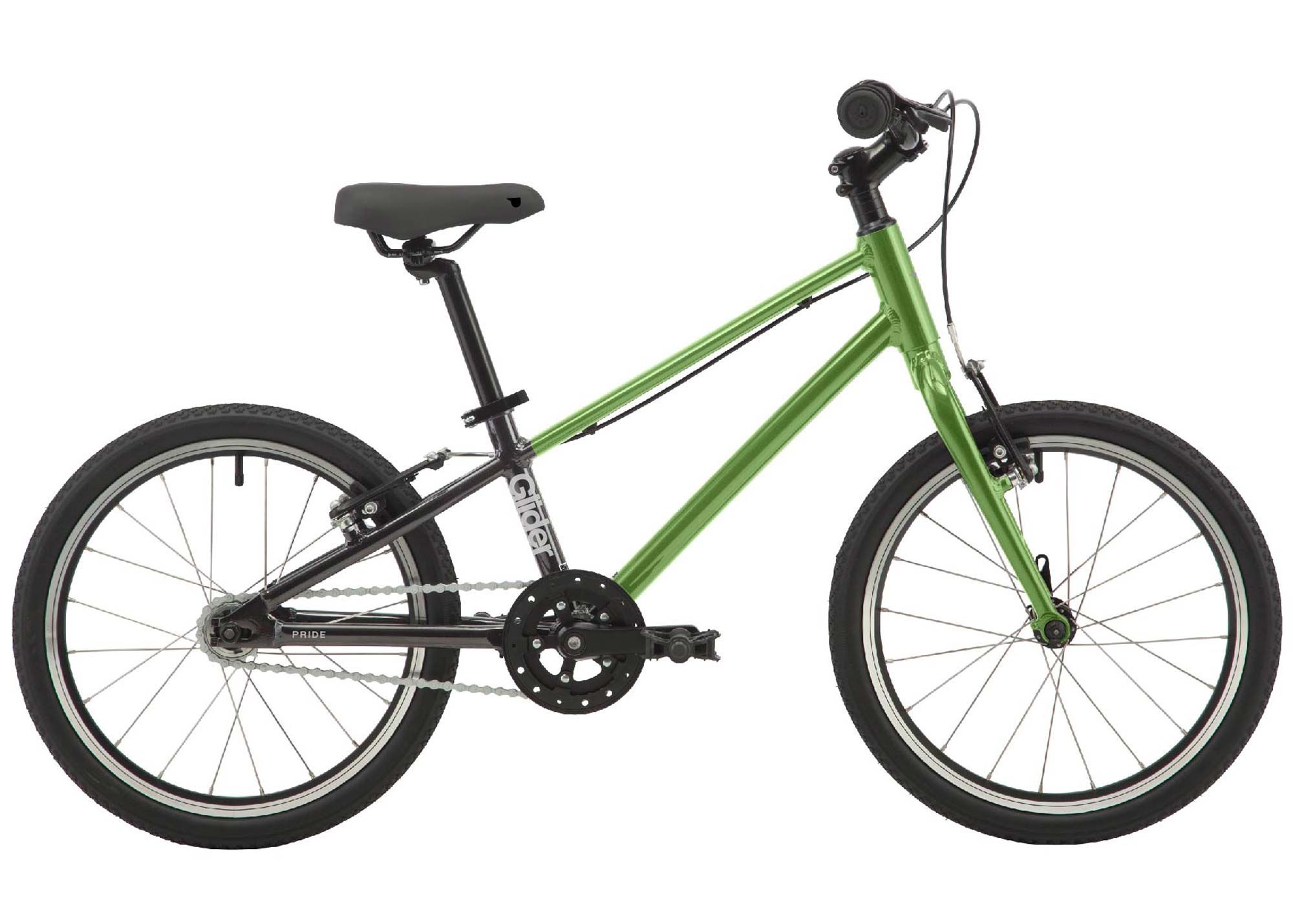 Велосипед 20" PRIDE GLIDER 2.1 (2026) Light Green-Gray