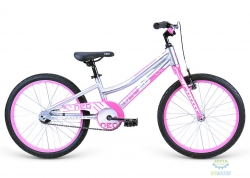 Велосипед 20 Apollo Neo girls розовый/белый