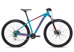 Велосипед Orbea MX50 27 M 2021 Blue Bondi- Bright Red (Gloss)