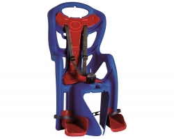 Сидіння задн. Bellelli Pepe Standart Multifix до 22кг, синее з червоною підкладкою
