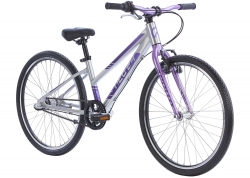 Велосипед 24 Apollo NEO 3i girls Brushed Alloy / Lavender / Purple Fade