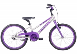 Велосипед 20 Apollo NEO girls Brushed Alloy / Lavender / Purple Fade