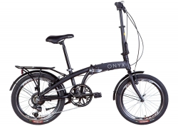 Велосипед 20 Dorozhnik ONYX 2022 чорний, розмір - 12,5