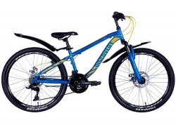 Велосипед 24 Discovery FLINT AM DD 2024 синій, розмір - 13