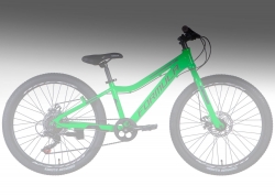Велосипед 24 Formula ACID DD 2024 чорно-зелений, розмір - 12