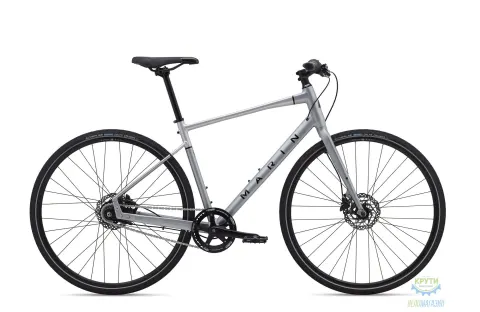 Велосипед 28" Marin PRESIDIO 2 рама - M 2023 Satin Charcoal/Silver/Gloss Black