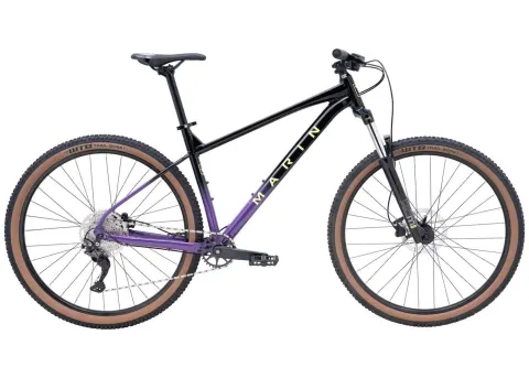 Велосипед 27,5" Marin Bobcat Trail 4 рама - S 2025 Black/Purp