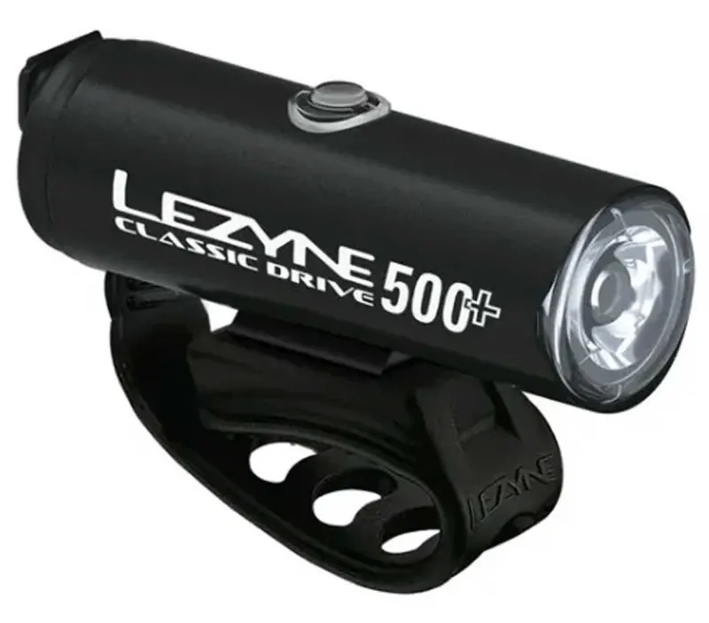 Переднє світло LEZYNE CLASSIC DRIVE 500+ FRONT Чорний матовий 500 люменівів Y17